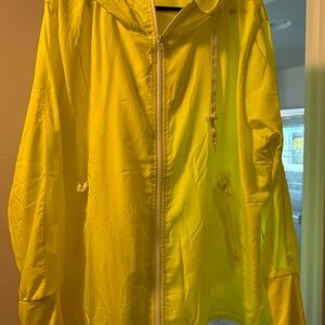 ZBright Yellow Zip-Up Hoodie